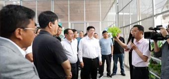 On April 20, the party and government delegation of Jiali County, Nagqu City, Tibet visited lvwochuan